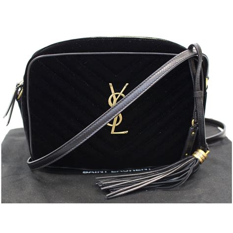 all black ysl|saint laurent cross body.